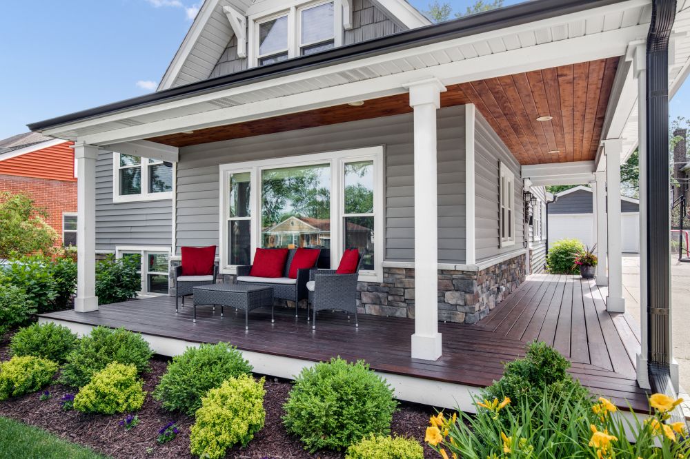 Porch Pillar Repair in Camas