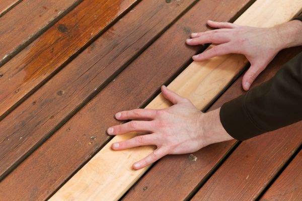 Deck Board Repair in Camas
