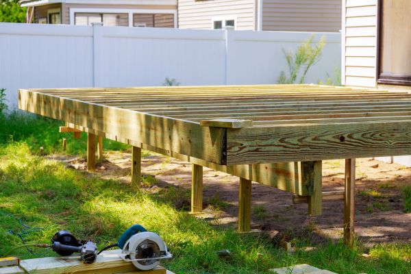 Cost of Elevated Deck Installation in Camas