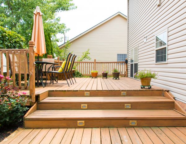 Cost of Wooden Patio Installation in Camas