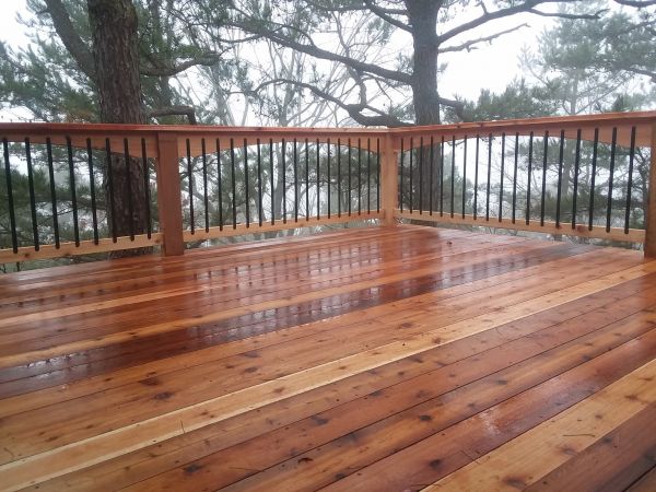 Cedar Deck Repair in Camas
